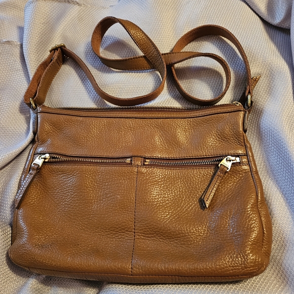 Vintage Fossil leather handbag - Picture 1 of 14